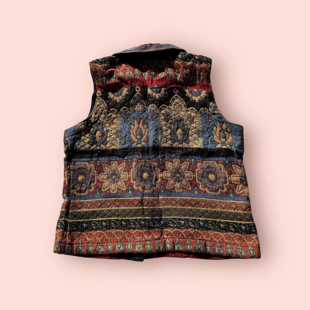 Vintage Tapestry Vest - Picture 3 of 3